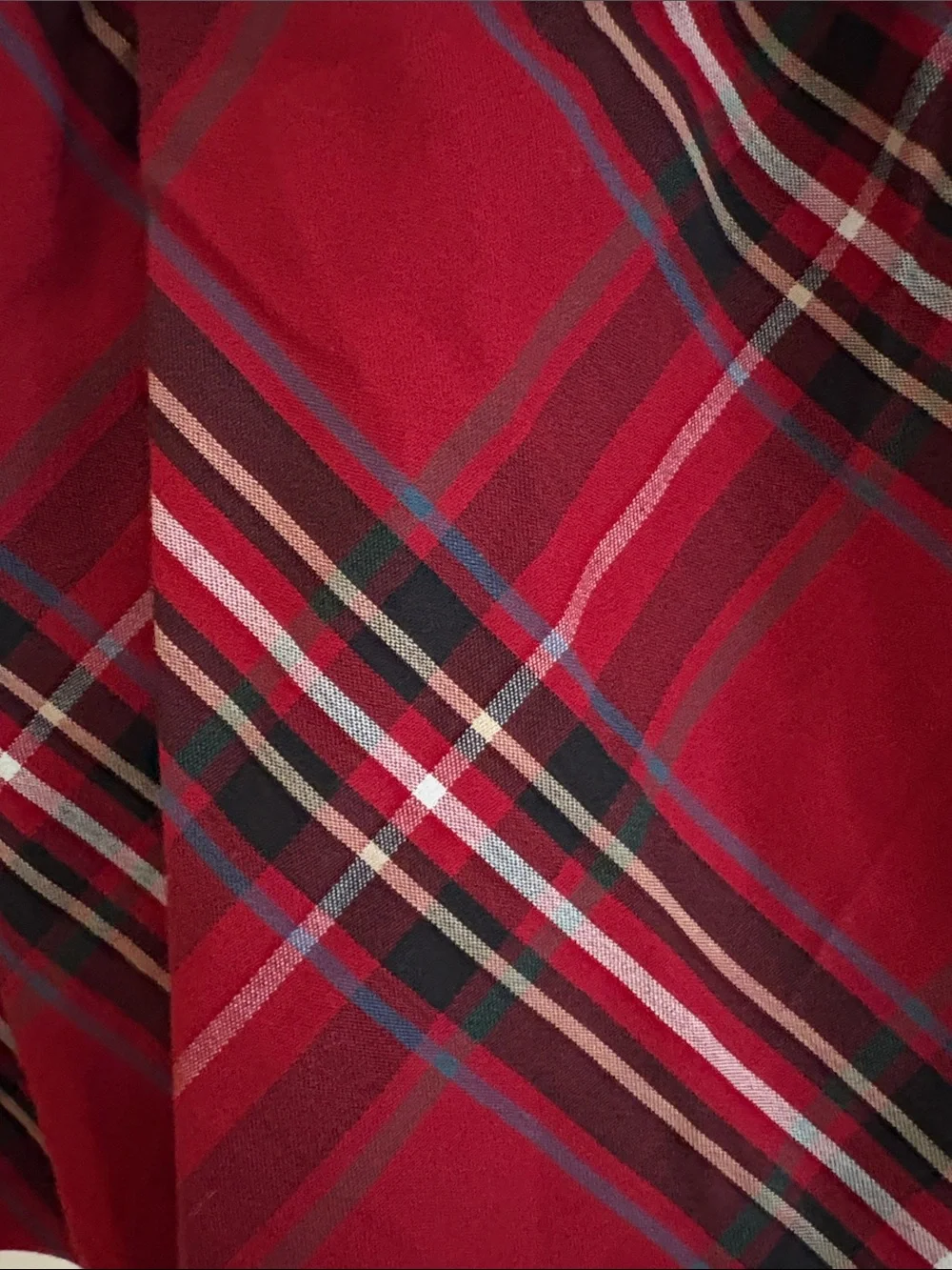 CARTERS Red Plaid Holiday Dress with Side Bows Size 2T